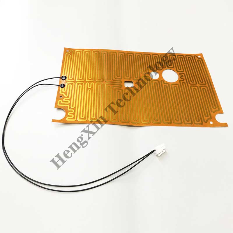 Electric PCB PI Film Heater with Silicone Wire (1)