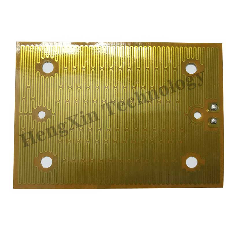 Thin High Temperature PI Film Heater with Tape (6)
