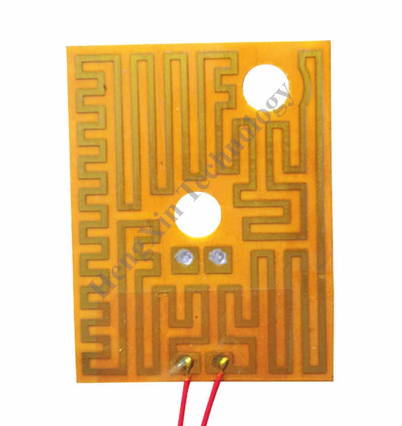 12V 24v Electric Polyimide Kapton Film Heater with adhesive (3)
