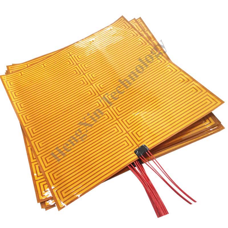 What are the applications for polyimide film heater